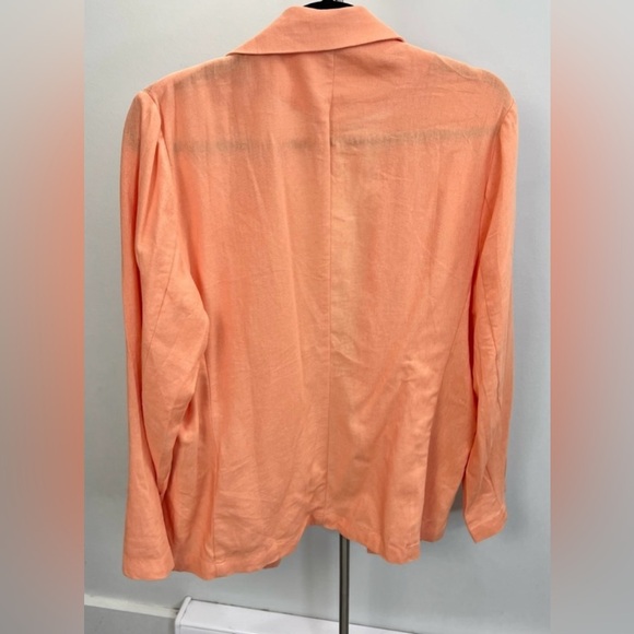 NWT BlueSteel unstructured linen blazer - Picture 6 of 11